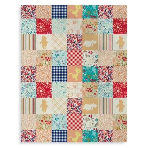 Disney Winnie the Pooh Quilted Pooh Washable Rug 62X84 Inches