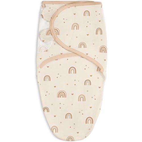 Baby Swaddle Blanket, 0-3 Months, Cotton Arm-in Sleep Sack, Wearable Blankets Wrap for Newborn Infant