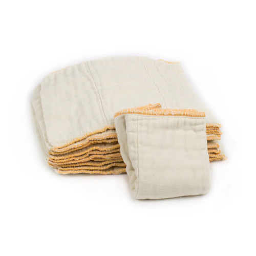 Cloth-eez Prefold Diapers - Organic Natural Unbleached