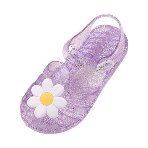 VerPetridure Clearance Baby Girl Sandals Clearance Toddler Shoes Baby Girls Cute Fruit Jelly Colors Hollow Out Non-slip Soft Sole Beach Roman Sandals