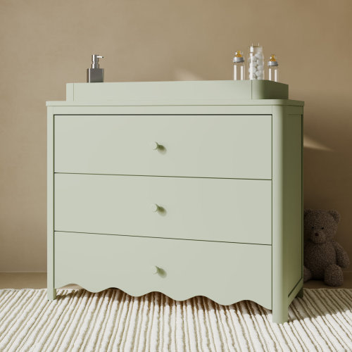 Storkcraft Casablanca 3 Drawer Chest With Removable Changing Table Topper & Reviews | Birch Lane