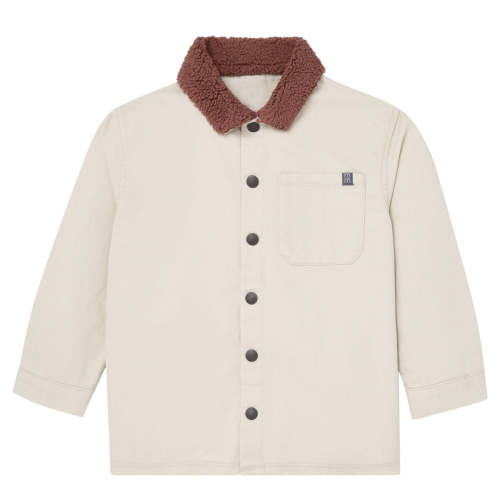 Baby Boys Oyster Herringbone Shacket – Gerber Childrenswear