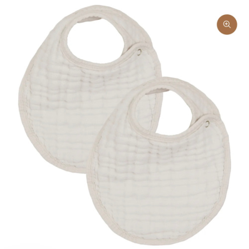 Cloud Muslin™ Bib 2 Pack - Grey