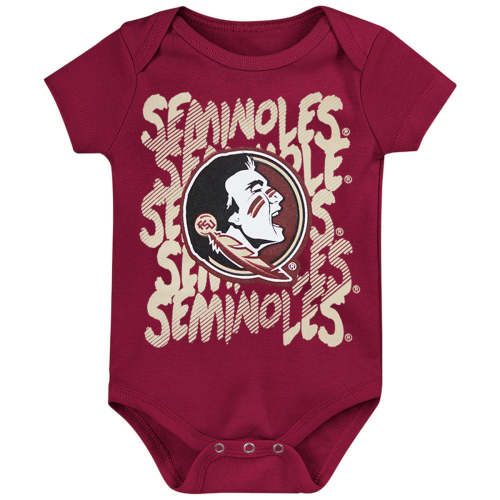 Outerstuff Seminole Logo/Seminoles Infant Creeper - Garnet