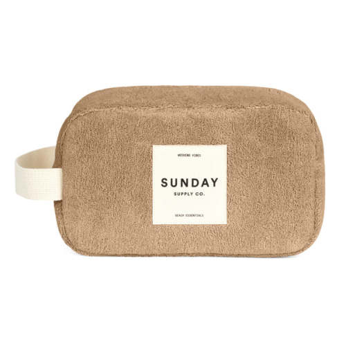 Husk Towelling Accessories Pouch&nbsp;| Sunday Supply Co.