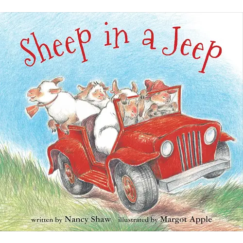 Sheep in a Jeep (board book)