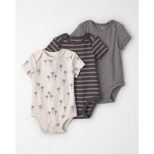 Baby 3-Pack Organic Cotton Bodysuits - Little Planet | Carter's