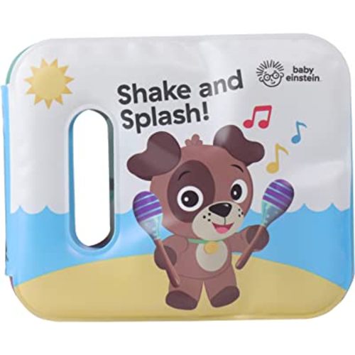 Baby Einstein - Shake and Splash! Waterproof Rattle Bath Book / Bath Toy - PI Kids