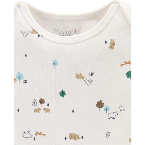 Simple Joys by Carter's Unisex Babies' Long-Sleeve Bodysuit