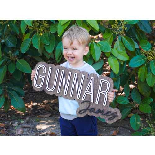Nursery Name Sign