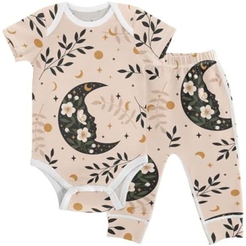 Baby Clothes Set Infant Bodysuits Pants Sets 0-24M For Boys Girls