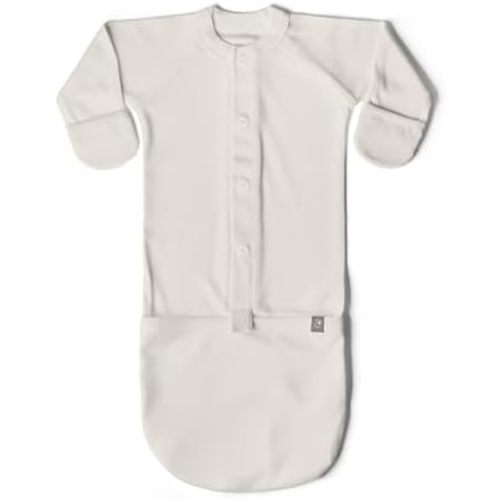 goumikids Viscose Made from Bamboo Organic Cotton Convertible Baby Gown