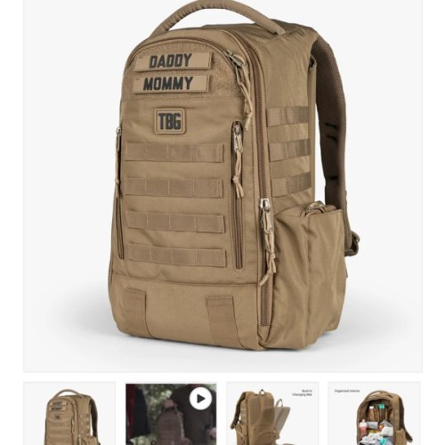 Daypack Diaper Bag by TBG – Tactical Baby Gear