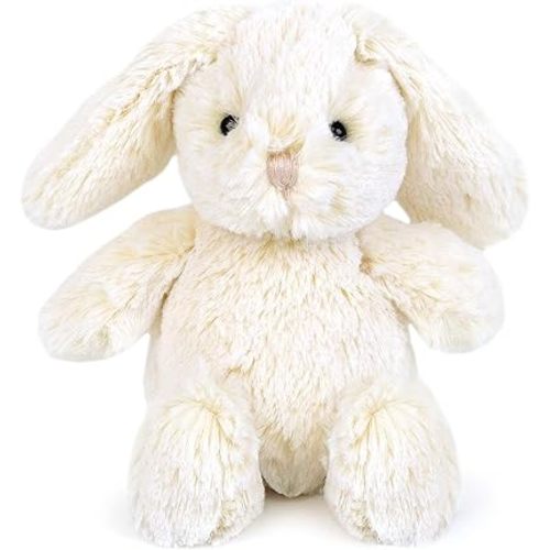 MON AMI Minnie The Bunny Plushie – 7.5-Inch Soft & Cuddly Rabbit Toy | Huggable Easter Bunny Plush of All Ages for Birthdays & Baby Showers