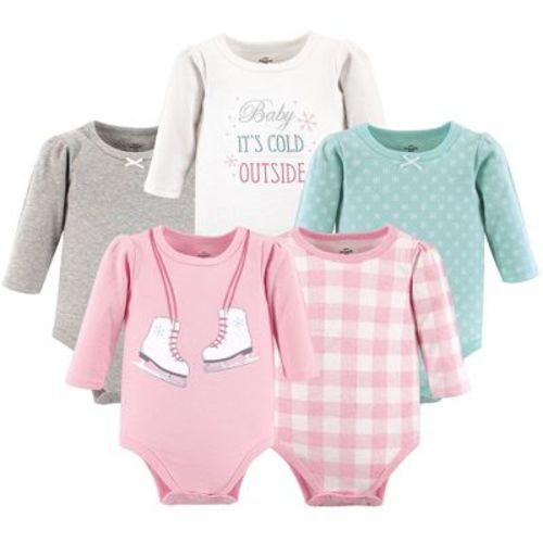 Luvable Friends Hudson Baby Long-Sleeve Bodysuits 5pk