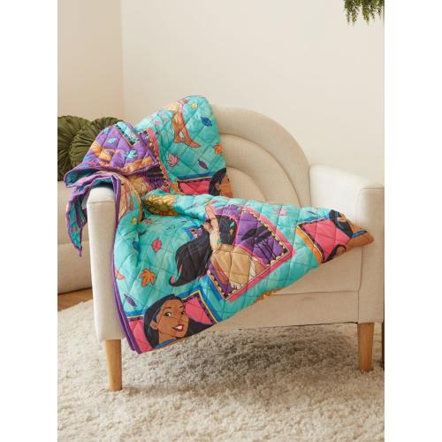 Disney Pocahontas Retro Quilted Blanket — BoxLunch Exclusive