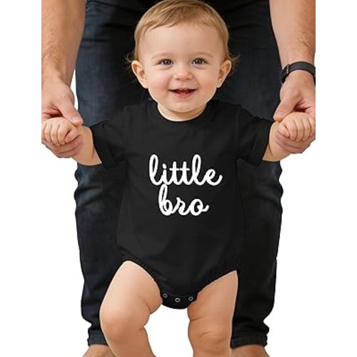 Baby Boy Girl Bodysuit 0-24 Months Infant Romper Short Sleeve Baby Clothes One-Piece Baby Jumpsuit with Funny Slogan