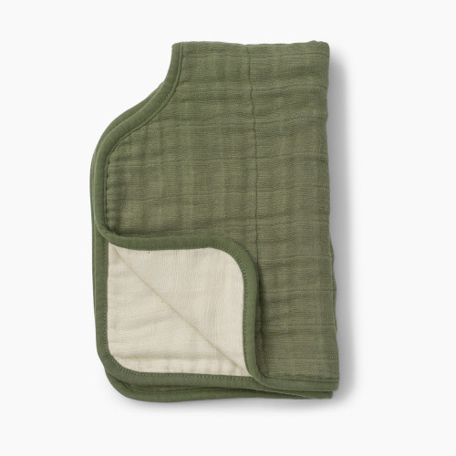Little Unicorn Cotton Muslin Burp Cloth - Fern