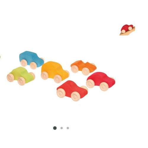 Rainbow Wooden Car Toy