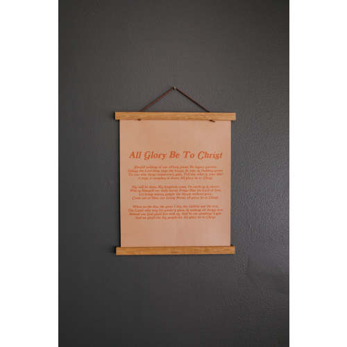 ALL GLORY BE TO CHRIST - PRINT – Goods and Better