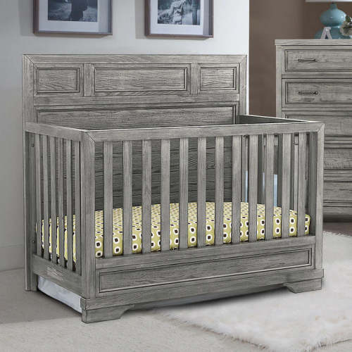 Westwood Foundry 4-in-1 Convertible Crib  - Brushed Pewter