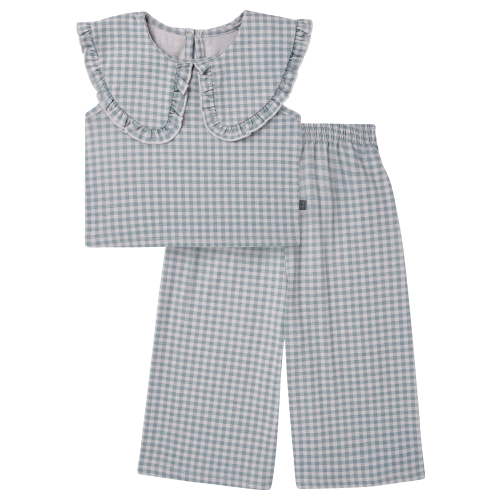 Modern Moments by Gerber Toddler Girl Smocked Top and Pant Outfit Set, 2-Piece, Sizes 0/3 Months - 5T