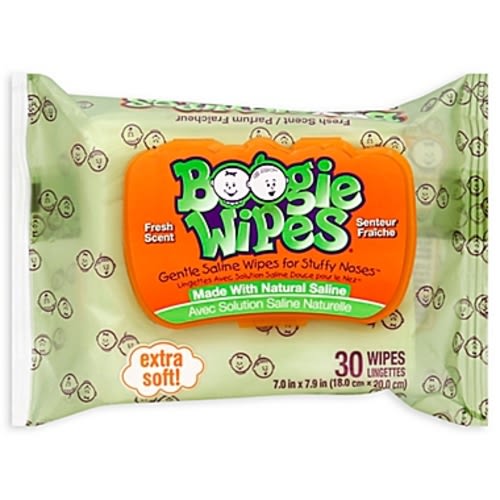 Boogie Wipes® 30-Count Saline Wipes in Fresh ScentBoogie Wipes® 30-Count Saline Wipes in Fresh ScentChange Options