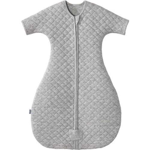 HALO Easy Transition Sleepsack Wearable Blanket, TOG 1.5, Heather Grey, Small