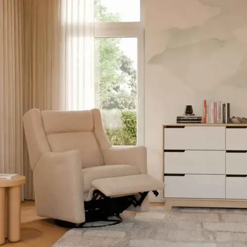 Kiwi Plus Recliner & Glider w/ Adjustable Headrest – Babyletto