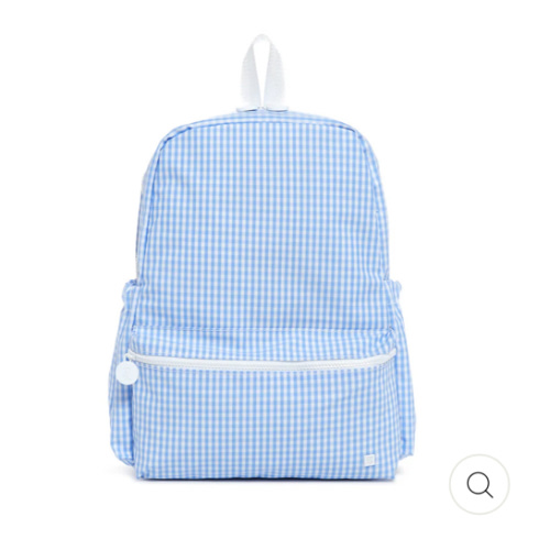 TRVL Backpack - Gingham Sky