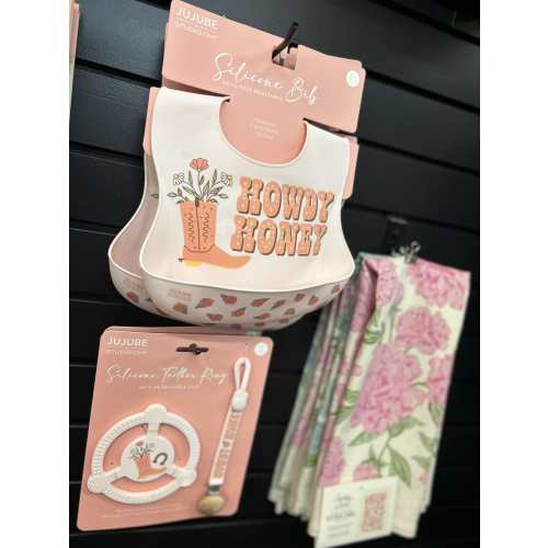 Howdy Honey Silicone Bib