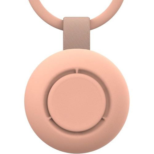 Portable Baby Sound Machine [White Noise for Babies Kids Adults][Sleep Soother][12 Soothing Sounds] 15 Hours Battery Life, Registry Gift,Shower,Clips on Baby Stroller.Peach