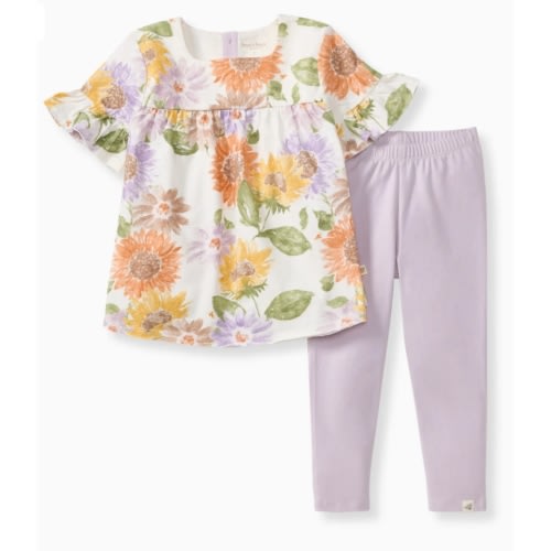 Sweet Sunflowers Tunic & Pants Set – Burt's Bees Baby