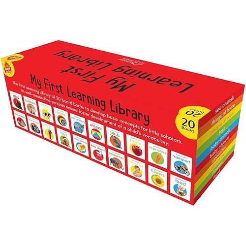 My First Complete Learning Library: Boxset of 20 Board Books I Perfect Gift Set for Toddlers I Ages 0 to 5 Board book – January 20, 2019