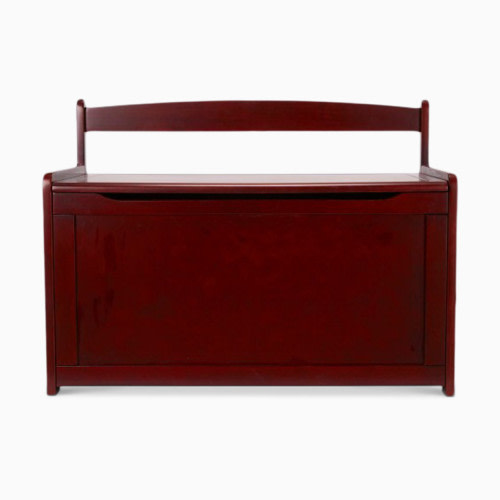 Melissa & Doug Wooden Toy Chest - Espresso
