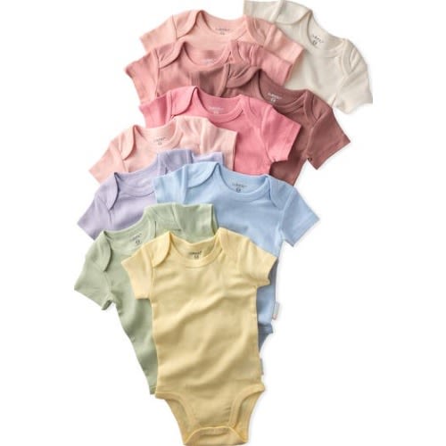 Avery Assorted 10-Pack Bodysuits, 0-3M