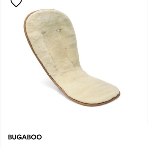 Bugaboo - Wool Seat Liner - Off White | Kido Bebe