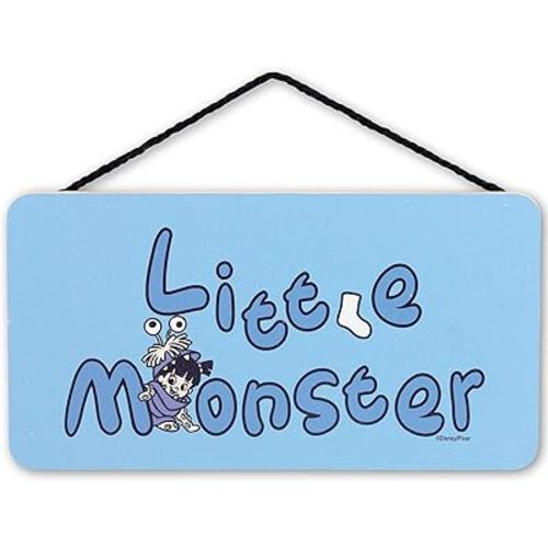 Disney Pixar Monsters, Inc. Little Monster Hanging Wood Wall Decor