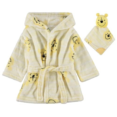 Disney baby-boys Baby Robe With Lovie Attacehment