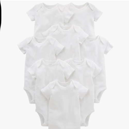Simple Joys by Carter's Baby 8-Pack Short-Sleeve Bodysuit