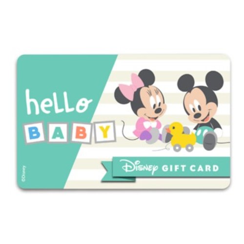 Mickey and Minnie Mouse ''Hello Baby'' Disney Gift Card | Disney Store