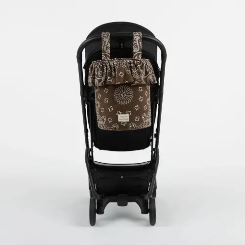 Brown Stroller Basket · Minicoton x CIBYN