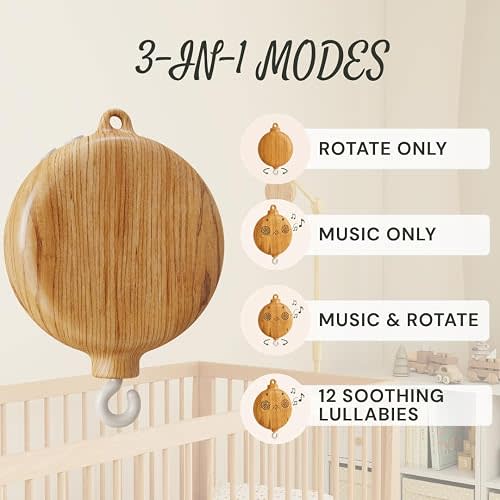 Crib Mobile Motor with Music Box