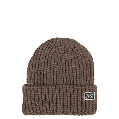 Waffle Brown Beanie | 100% Acrylic | 5 Sizes for Infants to Adults | BinkyBro – Binkybro