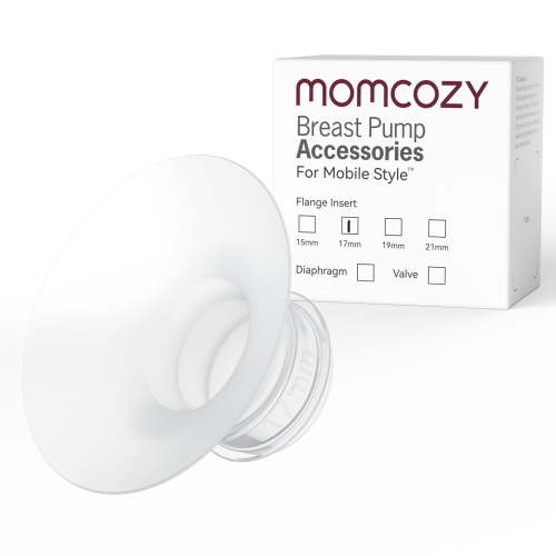 Momcozy Mobile Style 17mm Flange Insert, Original Momcozy M6 Mobile Style Breast Pump Replacement Accessories, 1PC (17mm)