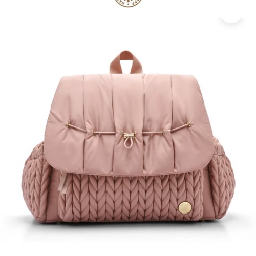 Levy Backpack Diaper Bag- Dusty Rose