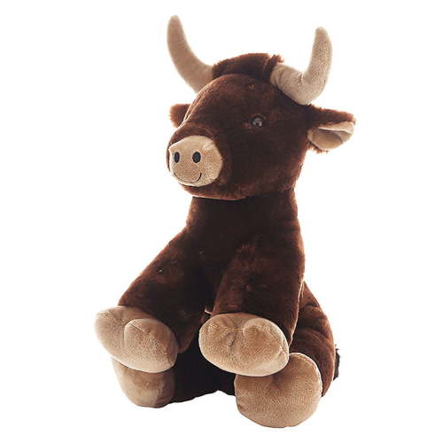 Burt the Bull 8-inch Stuffed Toy - Soft and Cuddly Ranch Companion - Perfect Gift for Cowboy Fans!