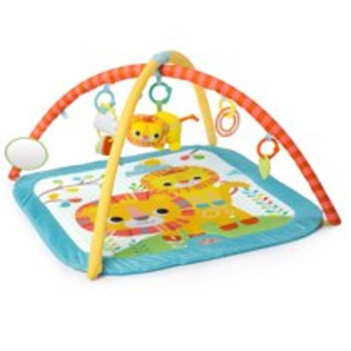 Bright Starts Little Lions Activity Gym and Play Mat, Ages Newborn +