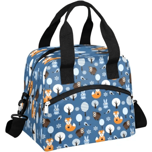Fox Rabbit Owl Insulated Bag