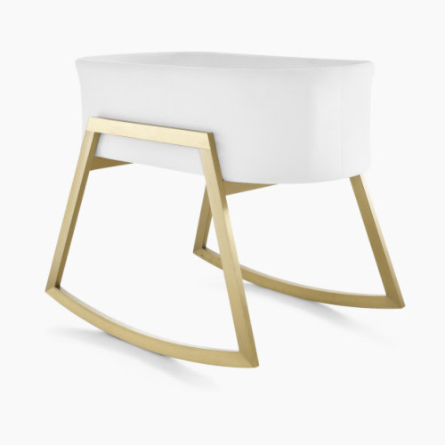 Bellini Madrid Rocking Bassinet - Gold